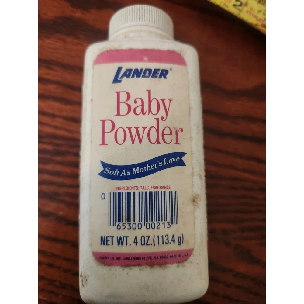 Vintage Lander Baby Powder 4oz USA Made